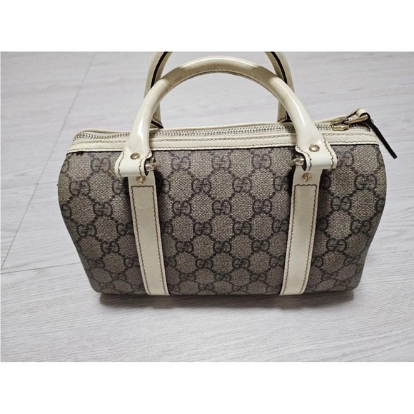 Gucci Brown and Cream Satchel - Picture 3 of 13